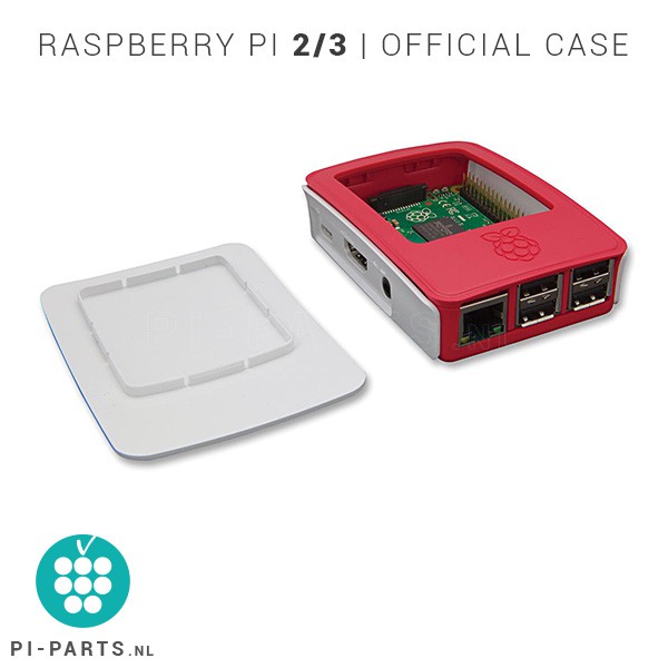 Officiële behuizing voor Raspberry Pi 3B+ | 3B | 2B | B+