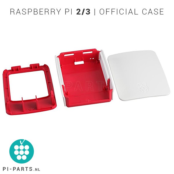 Officiële behuizing voor Raspberry Pi 3B+ | 3B | 2B | B+