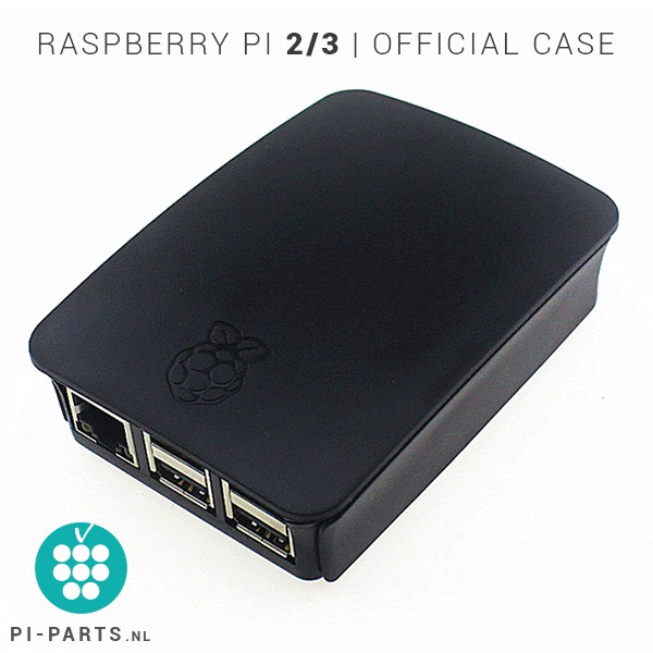 Officiële behuizing voor Raspberry Pi 3B+ | 3B | 2B | B+