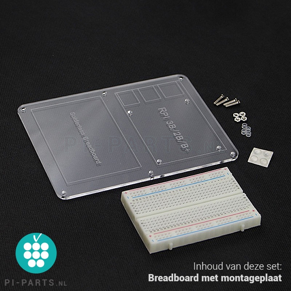 Breadboard met montageplaat (400 pins)