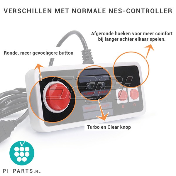 Retro Game controller (NES-improved)