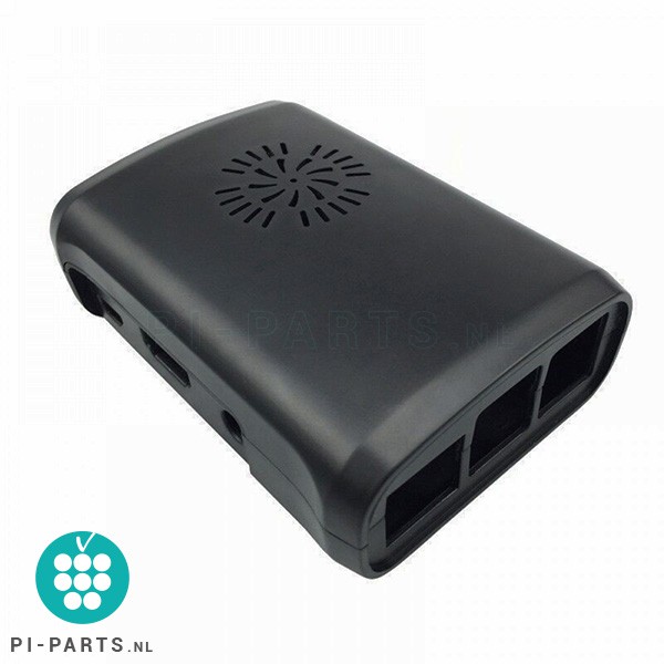 Behuizing ‘Rounded’ voor Raspberry Pi 3B+ | 3B | 2B | B+