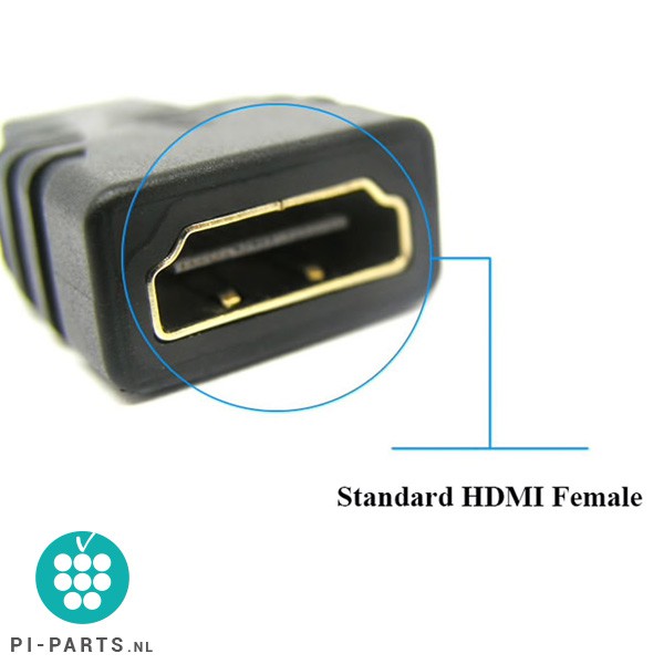 HDMI-naar-MICRO-hdmi adapter | voor Raspberry Pi 4
