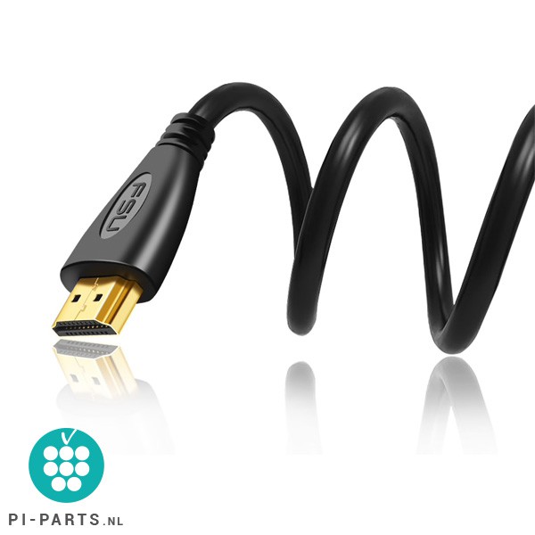 HDMI-naar-MICRO-hdmi kabel | voor Raspberry Pi 4