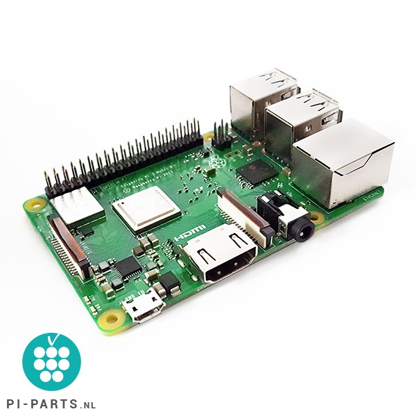 Raspberry Pi 3B + | Bundel – board + behuizing + heatsinks