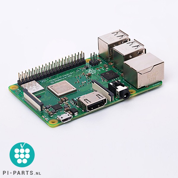Raspberry Pi 3B + | Bundel – board + behuizing + heatsinks