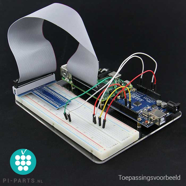 Breadboard met montageplaat (830 pins)