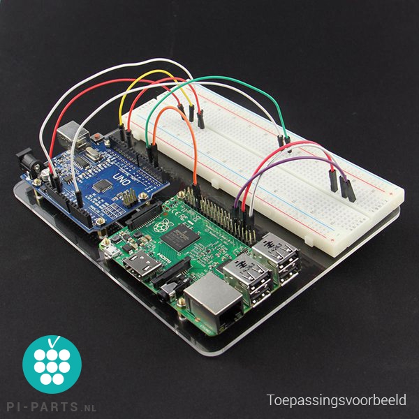 Breadboard met montageplaat (830 pins)